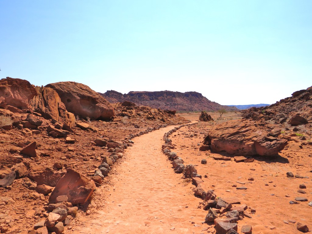 Twyfelfontein UNESCO World Heritage Site in Namibia
