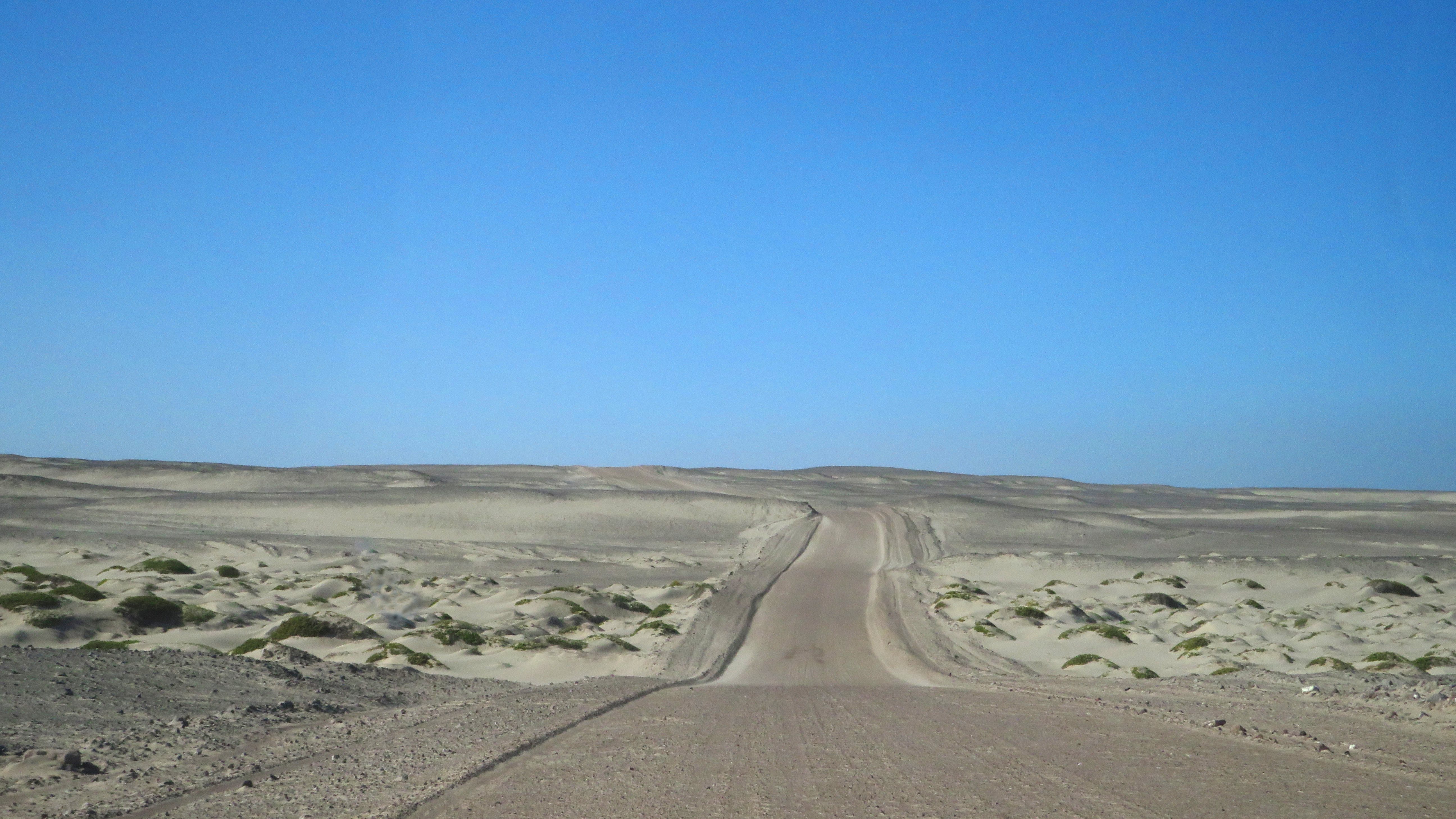 Road in Skeleton Coast National Park Namibia