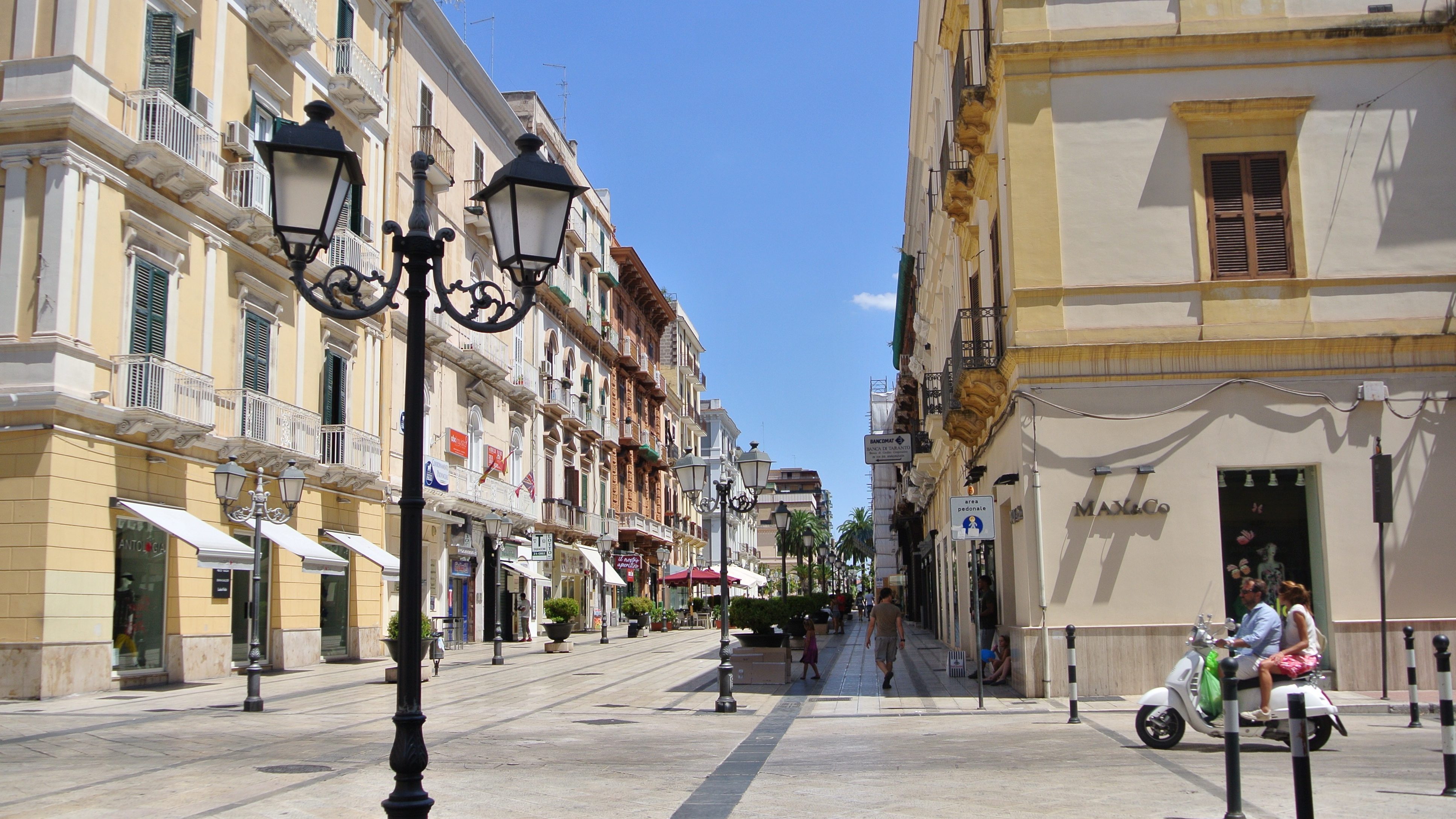 Via Federico di Palma in Taranto, Italy
